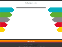 Tablet Screenshot of kellycloset.com